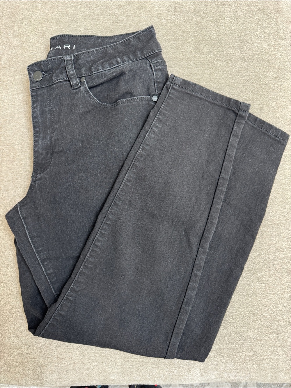 Tahari Black Jeans